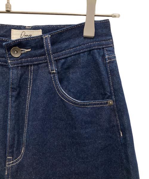 Q.anos（キュアノス）Q.anos (キュアノス) ブルージュデニムパンツ ブルー サイズ:PSの古着・服飾アイテム