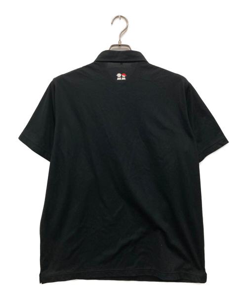 PICONE CLUB（ピッコーネクラブ）PICONE CLUB (ピッコーネクラブ) ゴルフポロシャツ ブラック サイズ:50の古着・服飾アイテム