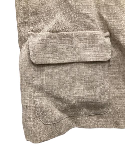 Max Mara WEEK END LINE（マックスマーラ ウイークエンドライン）MAX MARA WEEK END LINE (マックスマーラ ウイークエンドライン) リネンジャケット ベージュ サイズ:46の古着・服飾アイテム