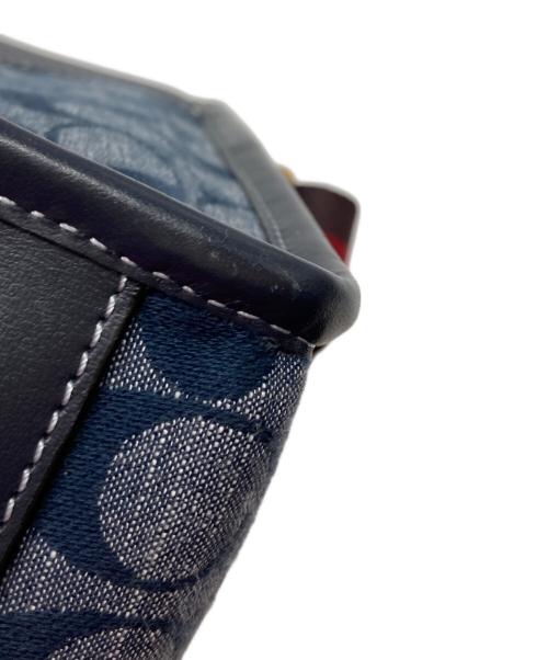 COACH（コーチ）COACH (コーチ) ショルダーバッグ インディゴの古着・服飾アイテム