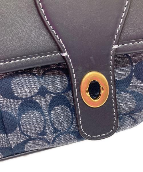 COACH（コーチ）COACH (コーチ) ショルダーバッグ インディゴの古着・服飾アイテム