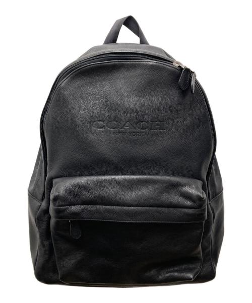 COACH（コーチ）COACH (コーチ) Charles Backpack In Sport Calf Leather ブラックの古着・服飾アイテム