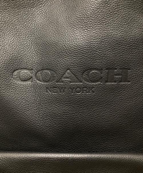 COACH（コーチ）COACH (コーチ) Charles Backpack In Sport Calf Leather ブラックの古着・服飾アイテム