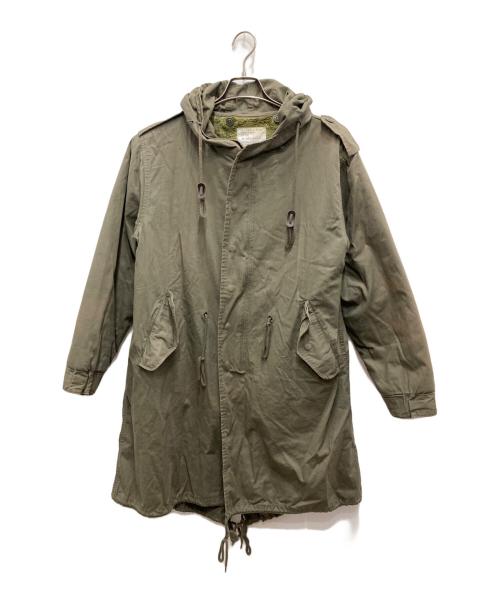 HOUSTON（ヒューストン）HOUSTON (ヒューストン) ライナー付モッズコート オリーブ サイズ:XXSの古着・服飾アイテム