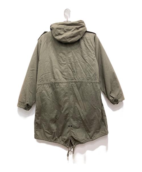 HOUSTON（ヒューストン）HOUSTON (ヒューストン) ライナー付モッズコート オリーブ サイズ:XXSの古着・服飾アイテム