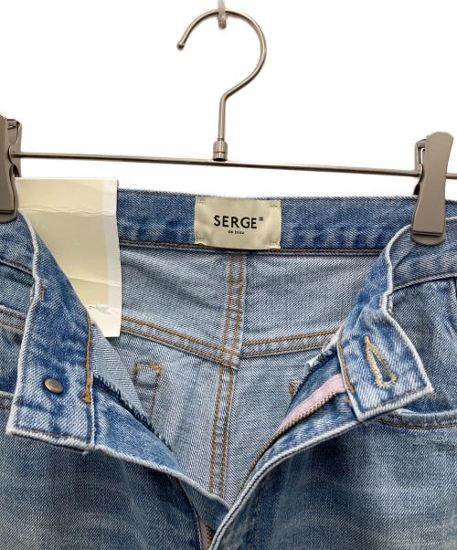 SERGE de bleu（サージ デ ブルー）SERGE de bleu (サージ デ ブルー) デニムパンツ インディゴ サイズ:W24 未使用品の古着・服飾アイテム