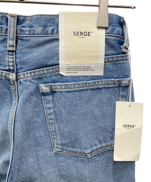 SERGE de bleu（サージ デ ブルー）SERGE de bleu (サージ デ ブルー) デニムパンツ インディゴ サイズ:W24 未使用品の古着・服飾アイテム