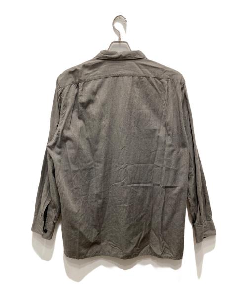 COMOLI（コモリ）COMOLI (コモリ) ヨリ杢 オープンカラーシャツ ベージュ サイズ:表記無し(実寸ご確認ください）の古着・服飾アイテム