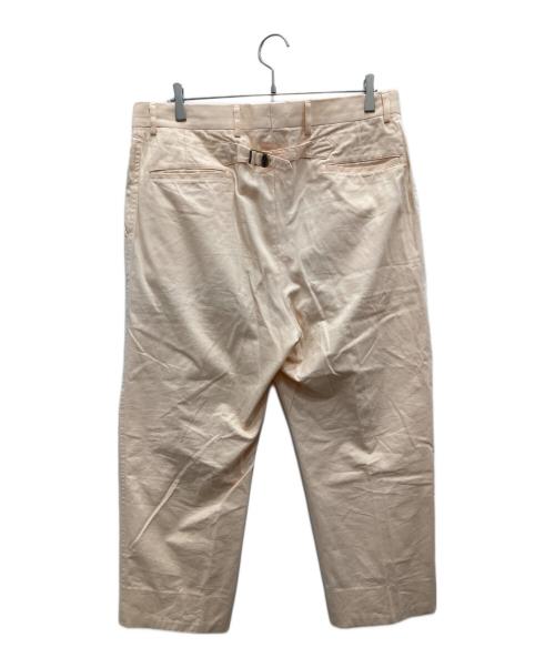 NEAT（ニート）NEAT (ニート) タックパンツ ベージュ サイズ:Lの古着・服飾アイテム