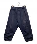rdv o globeランデヴー オー グローブ）の古着「コットンワイドパンツ」｜ネイビー