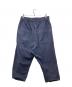 rdv o globe (ランデヴー オー グローブ) コットンワイドパンツ ネイビー サイズ:Ⅲ：5000円