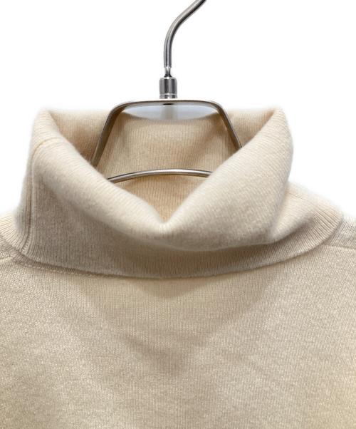 HERMES（エルメス）HERMES (エルメス) カシミヤタートルネックニット アイボリー サイズ:LARGEの古着・服飾アイテム
