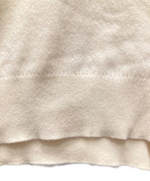 HERMES（エルメス）HERMES (エルメス) カシミヤタートルネックニット アイボリー サイズ:LARGEの古着・服飾アイテム