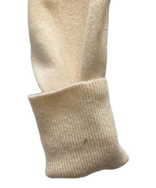 HERMES（エルメス）HERMES (エルメス) カシミヤタートルネックニット アイボリー サイズ:LARGEの古着・服飾アイテム