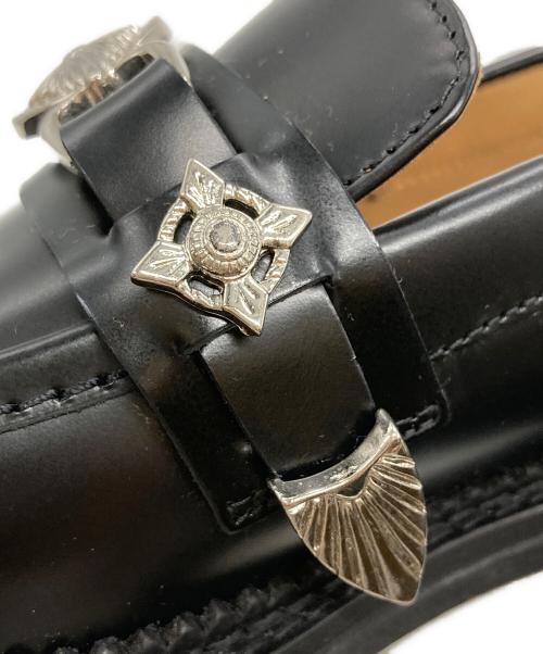 TOGA PULLA（トーガ プルラ）TOGA PULLA (トーガ プルラ) メタルローファー ブラック サイズ:37の古着・服飾アイテム