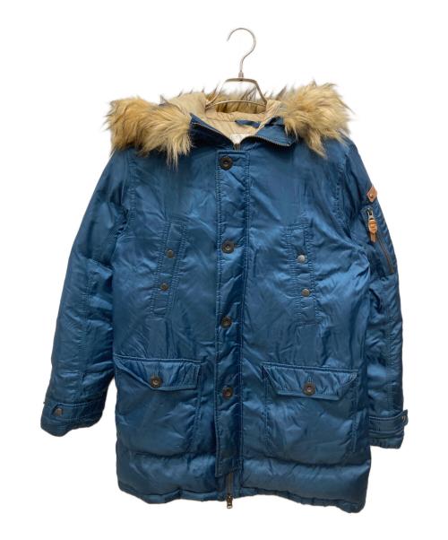 THE NORTH FACE（ザ ノース フェイス）THE NORTH FACE (ザ ノース フェイス) ダウンコート ブルー サイズ:95の古着・服飾アイテム