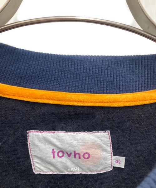 Tovho（トヴホ）tovho (トヴホ) スウェット ネイビー サイズ:2の古着・服飾アイテム