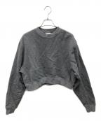 HYKEハイク）の古着「クロップドスウェット」｜グレー