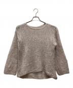 6(ROKU) BEAUTY&YOUTHロク ビューティーアンドユース）の古着「モヘヤウールニット」｜グレー