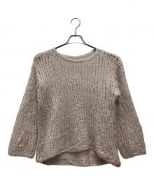 6(ROKU) BEAUTY&YOUTH（ロク ビューティーアンドユース）の古着「モヘヤウールニット」｜グレー