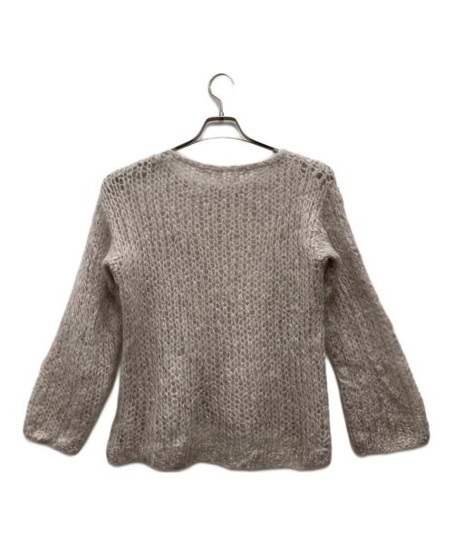 6(ROKU) BEAUTY&YOUTH（ロク ビューティーアンドユース）6(ROKU) BEAUTY&YOUTH (ロク ビューティーアンドユース) モヘヤウールニット グレー サイズ:表記なしの古着・服飾アイテム