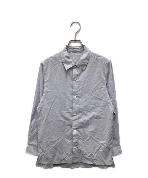 山と道（ヤマトミチ）山と道 (ヤマトミチ) バンブーシャツ グレー サイズ:XSの古着・服飾アイテム