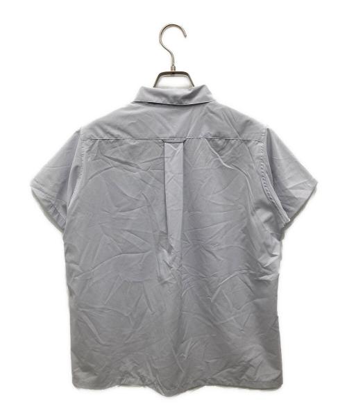 山と道（ヤマトミチ）山と道 (ヤマトミチ) S/Sバンブーシャツ グレー サイズ:Sの古着・服飾アイテム