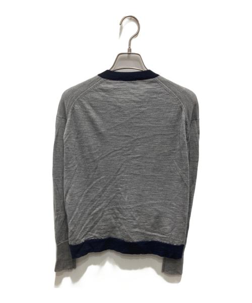 JOHN SMEDLEY（ジョンスメドレー）JOHN SMEDLEY (ジョンスメドレー) ウールカーディガン グレー サイズ:Sの古着・服飾アイテム