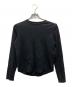 theory（セオリー）の古着「Clinton Knit 2 Shirt Tail Tee」｜ブラック