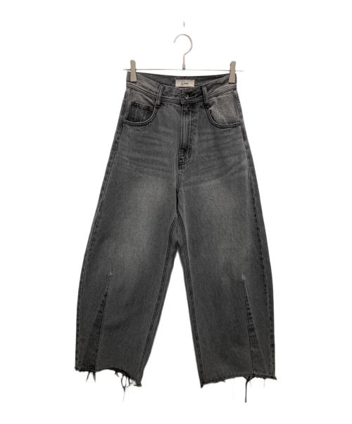 Q.anos（キュアノス）Q.anos (キュアノス) ブルージュデニム ブラック サイズ:PSの古着・服飾アイテム