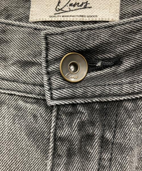 Q.anos（キュアノス）Q.anos (キュアノス) ブルージュデニム ブラック サイズ:PSの古着・服飾アイテム