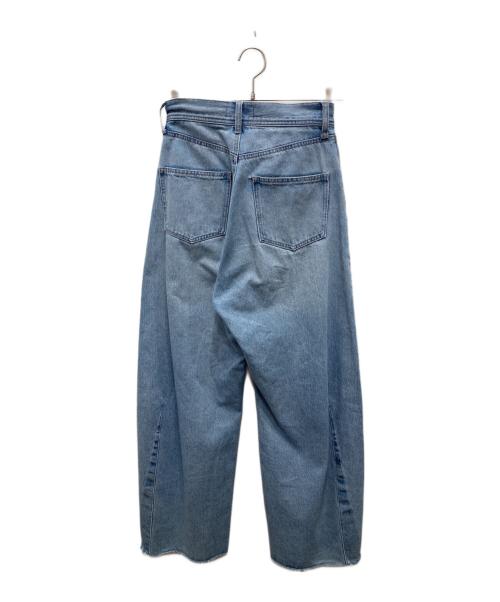 Q.anos（キュアノス）Q.anos (キュアノス) ブルージュデニム インディゴの古着・服飾アイテム