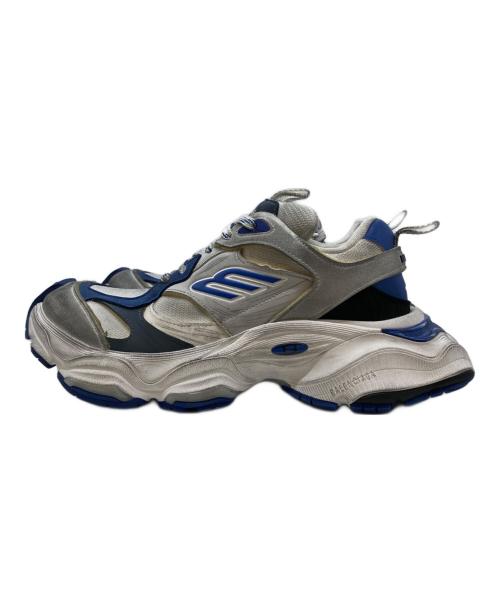 BALENCIAGA（バレンシアガ）BALENCIAGA (バレンシアガ) 24SS CARGO カーゴ ヴィンテージ加工 スニーカー ブルー×グレー サイズ:29の古着・服飾アイテム