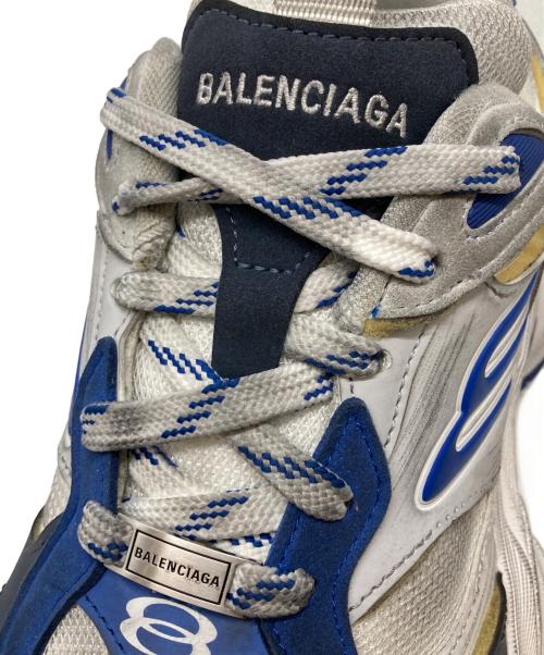 BALENCIAGA（バレンシアガ）BALENCIAGA (バレンシアガ) 24SS CARGO カーゴ ヴィンテージ加工 スニーカー ブルー×グレー サイズ:29の古着・服飾アイテム