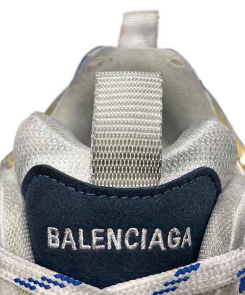 BALENCIAGA（バレンシアガ）BALENCIAGA (バレンシアガ) 24SS CARGO カーゴ ヴィンテージ加工 スニーカー ブルー×グレー サイズ:29の古着・服飾アイテム