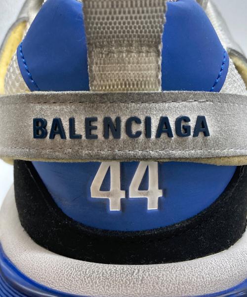 BALENCIAGA（バレンシアガ）BALENCIAGA (バレンシアガ) 24SS CARGO カーゴ ヴィンテージ加工 スニーカー ブルー×グレー サイズ:29の古着・服飾アイテム
