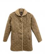 LAVENHAMラベンハム）の古着「ウールキルティングコート」｜ブラウン