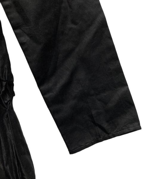 merlette（マーレット）merlette (マーレット) MARTEL PLEATED DARK CHAMBRAY ブラック サイズ:XXS 未使用品の古着・服飾アイテム