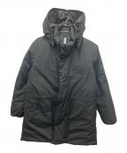 eN ROUTEアンルート）の古着「700フィルパワーミドル丈ダウンジャケット」｜ブラック