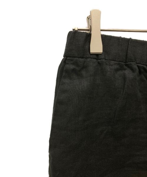 JOURNAL STANDARD relume（ジャーナルスタンダード レリューム）JOURNAL STANDARD relume (ジャーナルスタンダード レリューム) 麻スリットイージーパンツ ブラック サイズ:38の古着・服飾アイテム