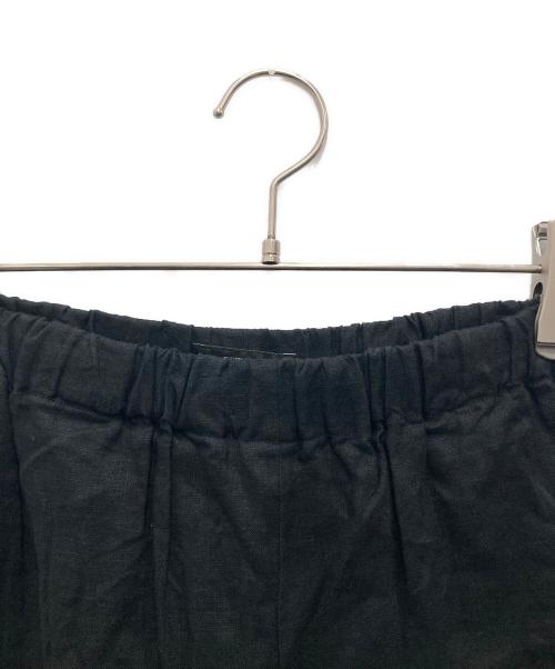 JOURNAL STANDARD（ジャーナルスタンダード）JOURNAL STANDARD (ジャーナルスタンダード) リネン タックキュロット ブラック サイズ:36の古着・服飾アイテム