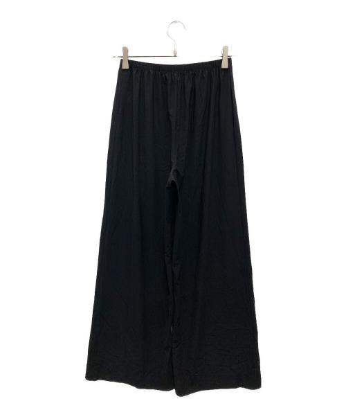 FRAMeWORK（フレームワーク）FRAMeWORK (フレームワーク) クールタッチナイロンジャージーレイヤードパンツ ブラック サイズ:36の古着・服飾アイテム
