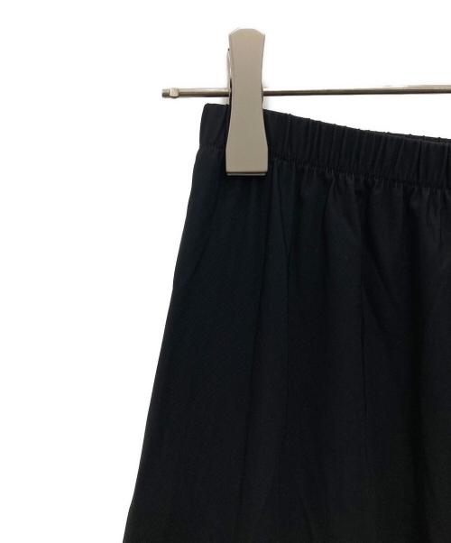 FRAMeWORK（フレームワーク）FRAMeWORK (フレームワーク) クールタッチナイロンジャージーレイヤードパンツ ブラック サイズ:36の古着・服飾アイテム