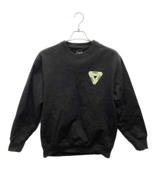 PALACE（パレス）PALACE (パレス) GINZA CREW/ギンザ クルー ブラック サイズ:Mの古着・服飾アイテム