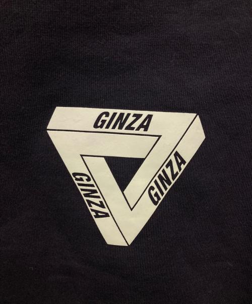 PALACE（パレス）PALACE (パレス) GINZA CREW/ギンザ クルー ブラック サイズ:Mの古着・服飾アイテム