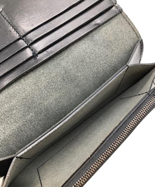 KADOYA（カドヤ）KADOYA (カドヤ) SADDLE LONG WALLET/サドル ロング ウォレット ブラックの古着・服飾アイテム
