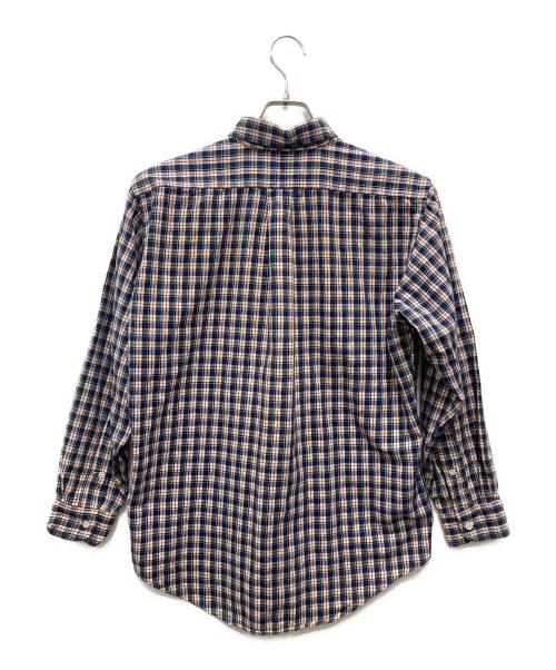 POLO COUNTRY（ポロカントリー）POLO COUNTRY (ポロカントリー) 90’Sチェックシャツ ネイビー×ベージュ サイズ:Sの古着・服飾アイテム