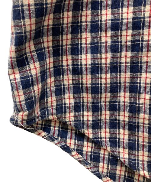 POLO COUNTRY（ポロカントリー）POLO COUNTRY (ポロカントリー) 90’Sチェックシャツ ネイビー×ベージュ サイズ:Sの古着・服飾アイテム