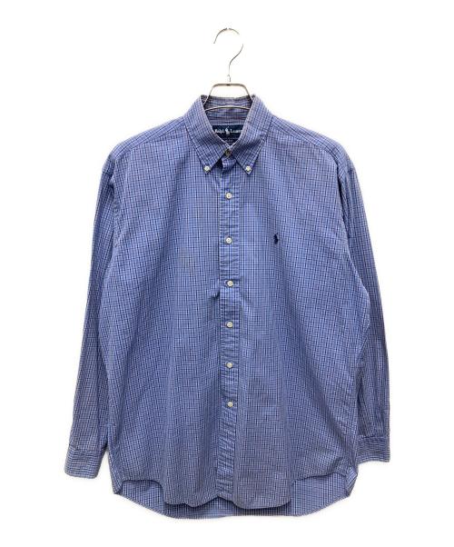 POLO RALPH LAUREN（ポロ・ラルフローレン）POLO RALPH LAUREN (ポロ・ラルフローレン) シャツ ブルー サイズ:Mの古着・服飾アイテム