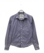 Frank&Eileen×Ron Hermanフランクアンドアイリーン×ロンハーマン）の古着「スキッパーシャツ」｜ネイビー